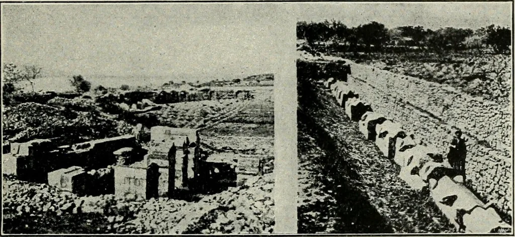 An illustration from Roman cities in Italy and Dalmatia, 1910, leaf 382