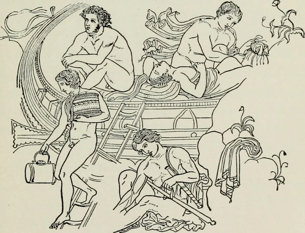 An illustration from Roman cities in Italy and Dalmatia, 1910, leaf 40