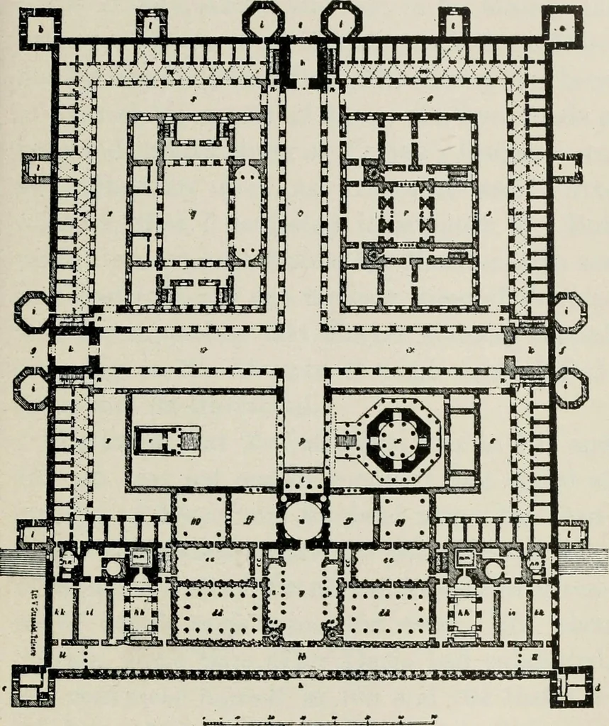 An illustration from Roman cities in Italy and Dalmatia, 1910, leaf 428