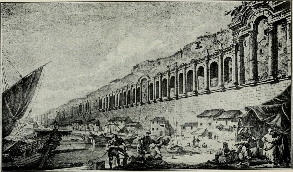An illustration from Roman cities in Italy and Dalmatia, 1910, leaf 441