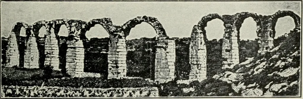 An illustration from Roman cities in Italy and Dalmatia, 1910, leaf 452