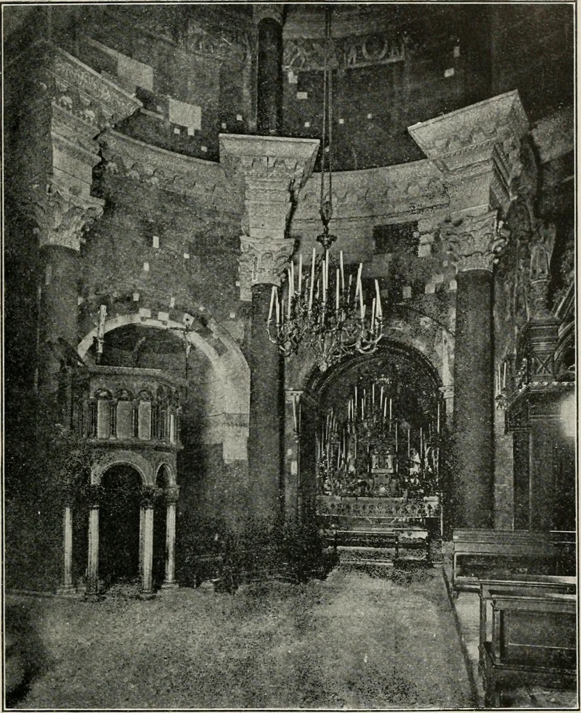 An illustration from Roman cities in Italy and Dalmatia, 1910, leaf 460