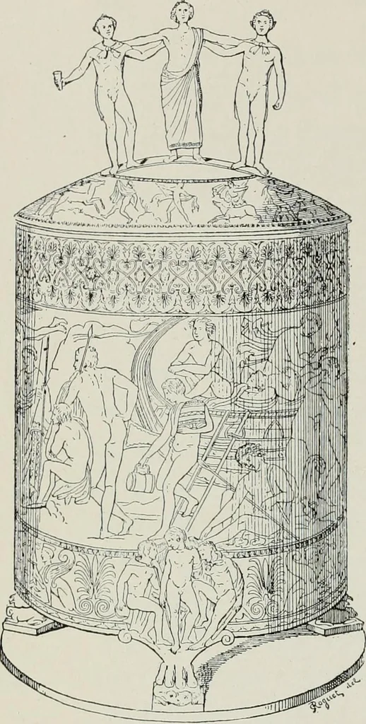 An illustration from Roman cities in Italy and Dalmatia, 1910, leaf 51