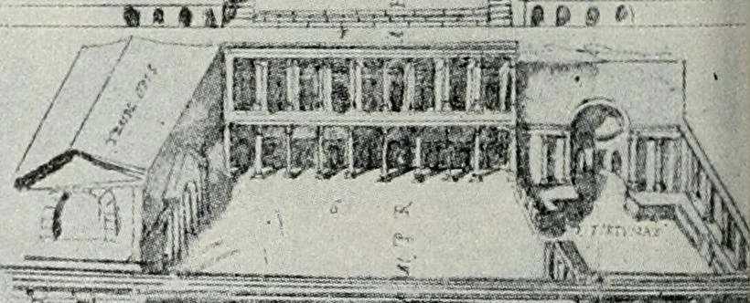 An illustration from Roman cities in Italy and Dalmatia, 1910, leaf 51