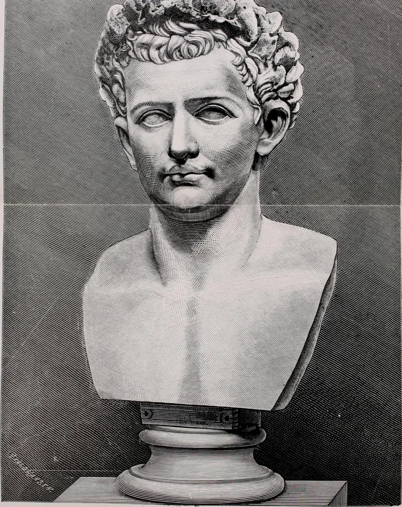An illustration from Roman days, 1887, leaf 127