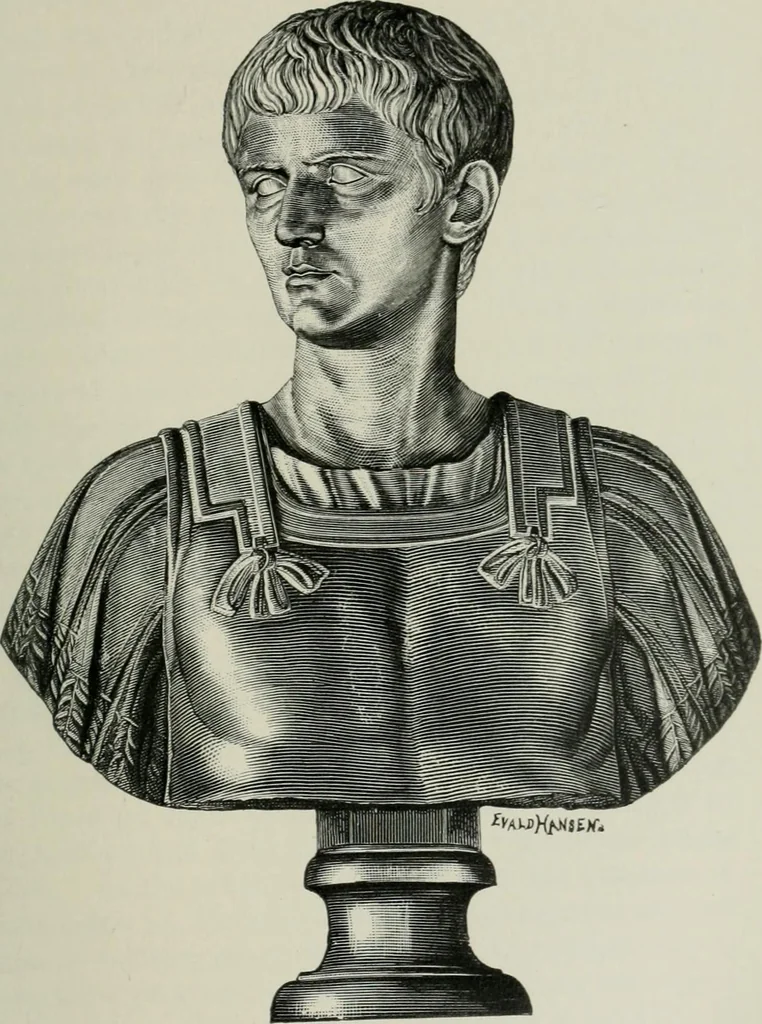 An illustration from Roman days, 1887, leaf 86