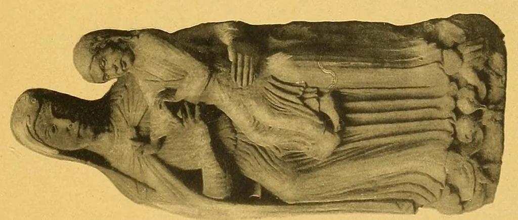 An illustration from Romanische Alterthümer des bayerischen Nationalmuseums, 1890, leaf 117
