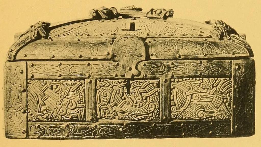 An illustration from Romanische Alterthümer des bayerischen Nationalmuseums, 1890, leaf 133