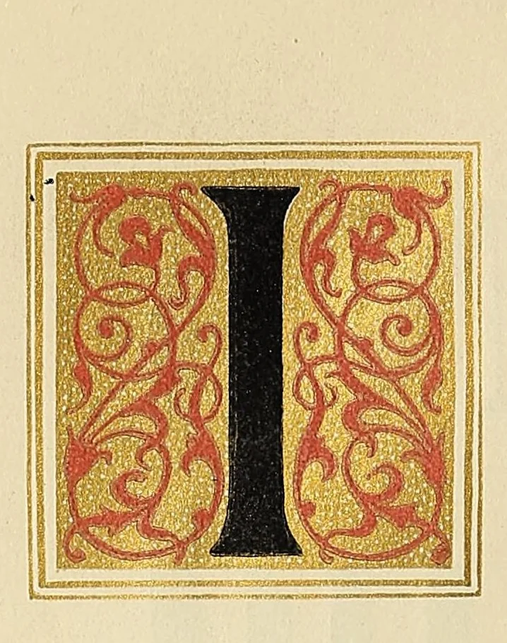 An illustration from The roman and italic printing types in the printing house of Theodore L. De Vinne & Co., 12 Lafayette Place, 1891, leaf 20