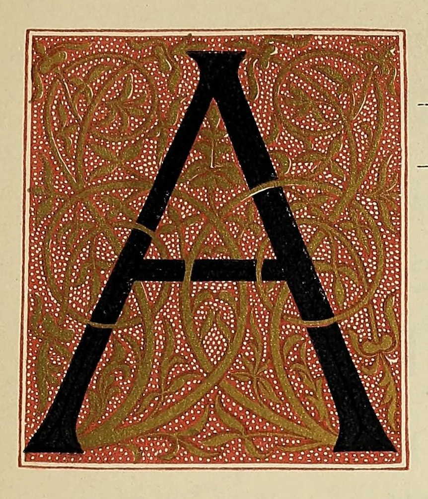 An illustration from The roman and italic printing types in the printing house of Theodore L. De Vinne & Co., 12 Lafayette Place, 1891, leaf 31