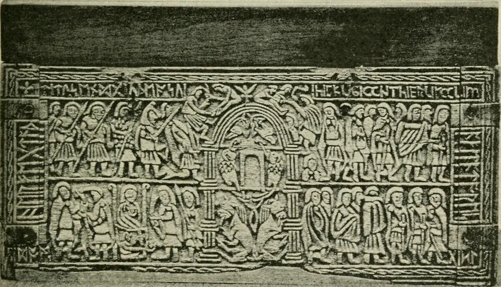 An illustration from Roman and medieval art, 1893, leaf 108