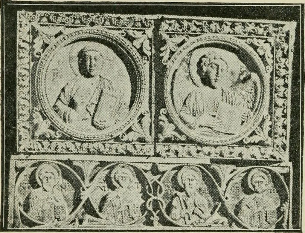 An illustration from Roman and medieval art, 1893, leaf 111