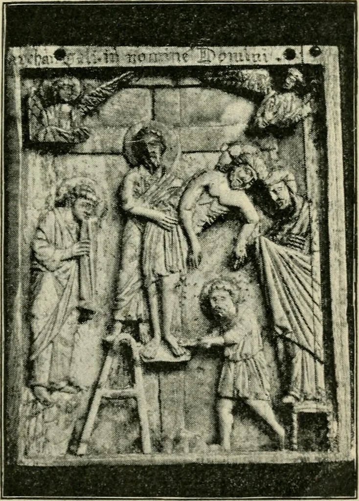 An illustration from Roman and medieval art, 1893, leaf 168