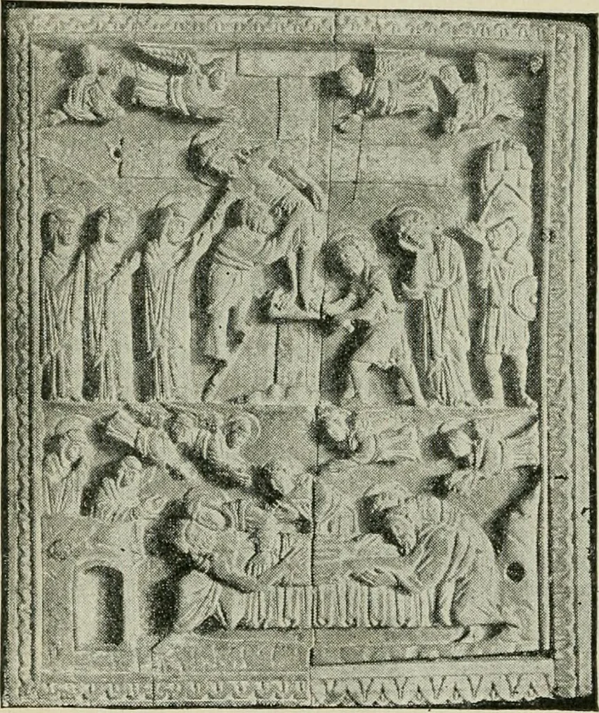 An illustration from Roman and medieval art, 1893, leaf 171