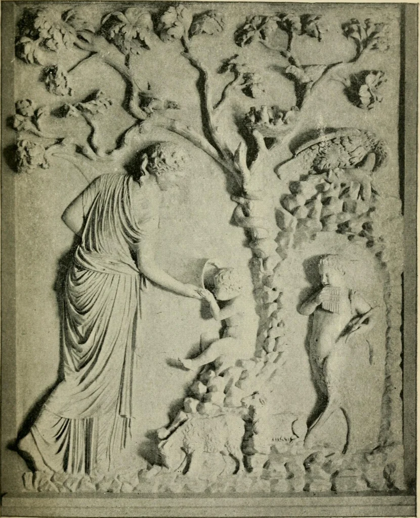 An illustration from Roman and medieval art, 1893, leaf 54