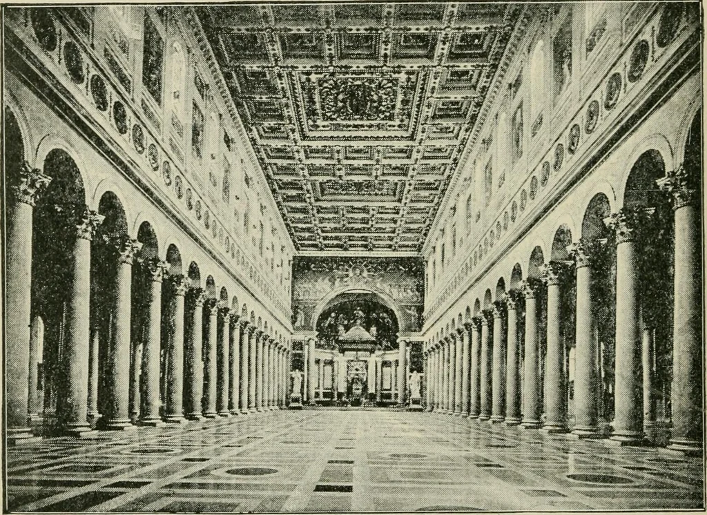 An illustration from Roman and medieval art, 1893, leaf 93
