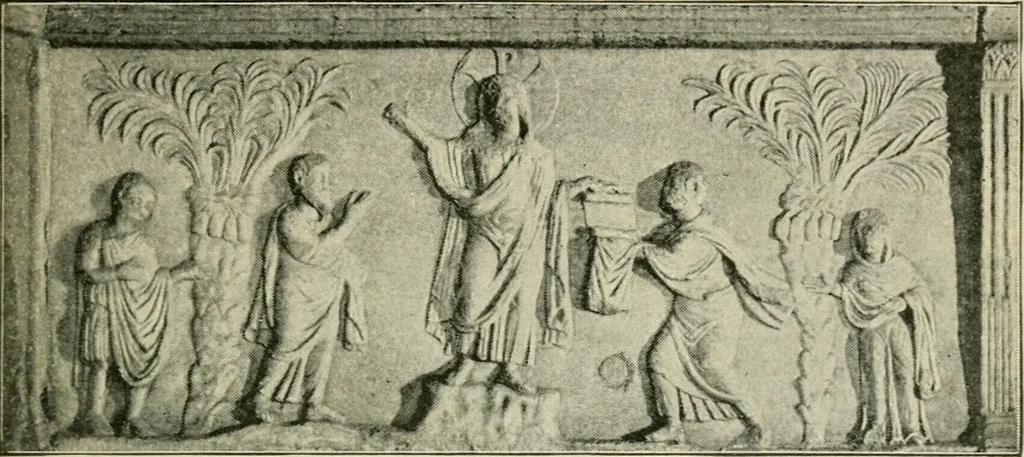 An illustration from Roman and medieval art, 1893, leaf 96