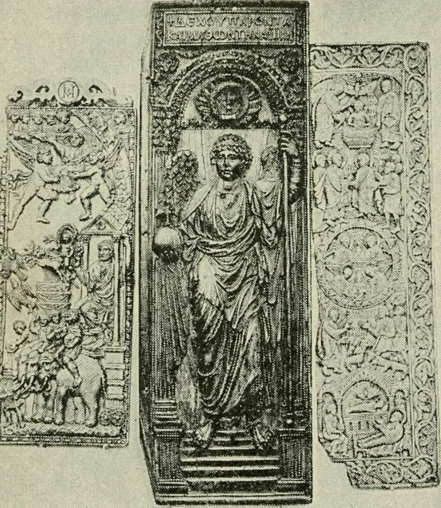 An illustration from Roman and medieval art, 1893, leaf 99