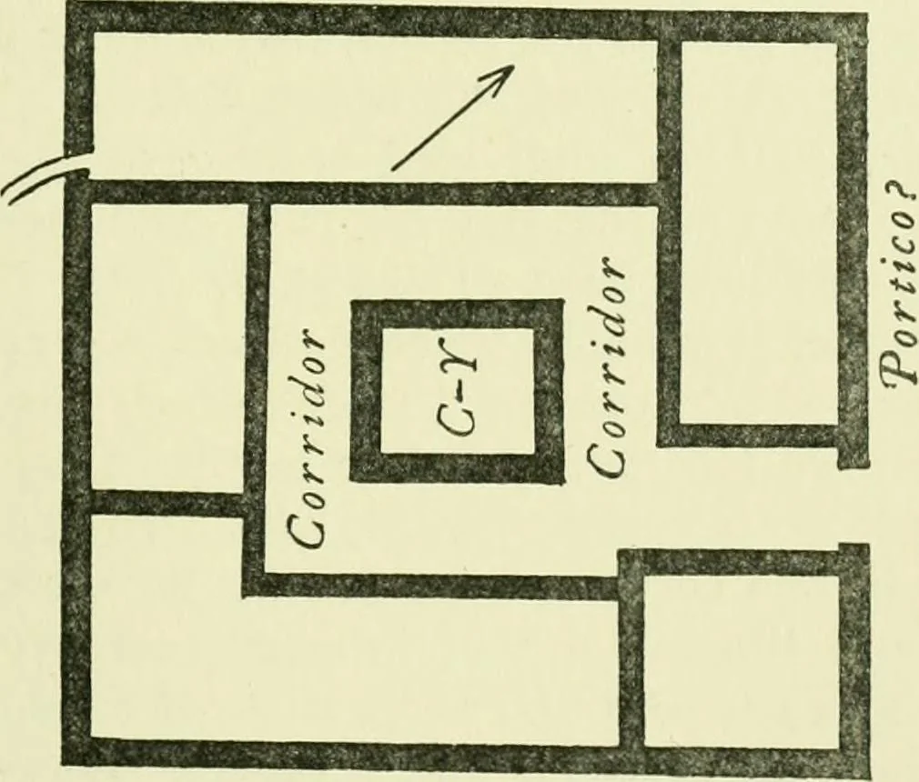 An illustration from Romano-British buildings and earthworks, 1911, leaf 120