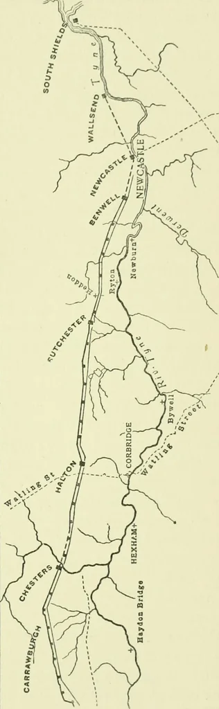 An illustration from Romano-British buildings and earthworks, 1911, leaf 142