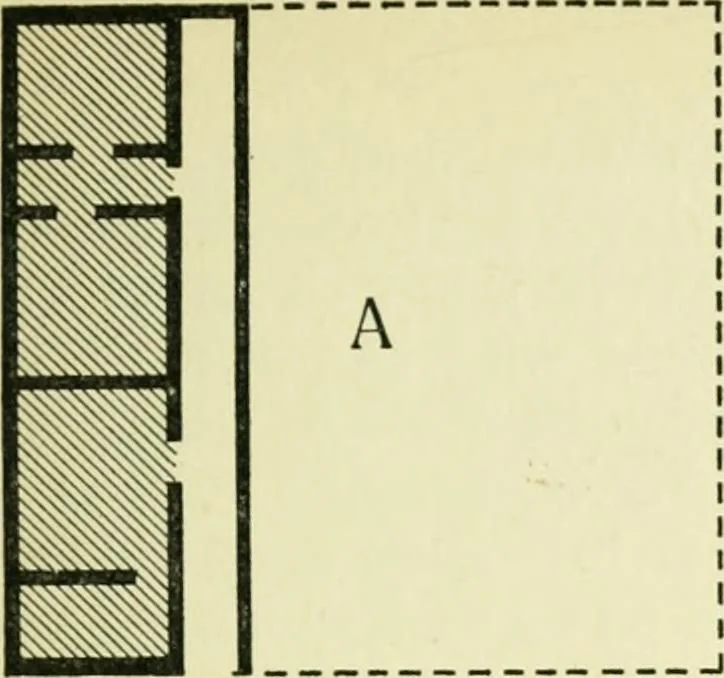 An illustration from Romano-British buildings and earthworks, 1911, leaf 168