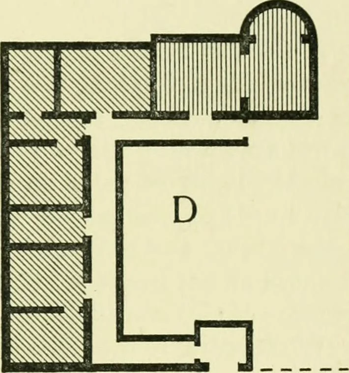 An illustration from Romano-British buildings and earthworks, 1911, leaf 168