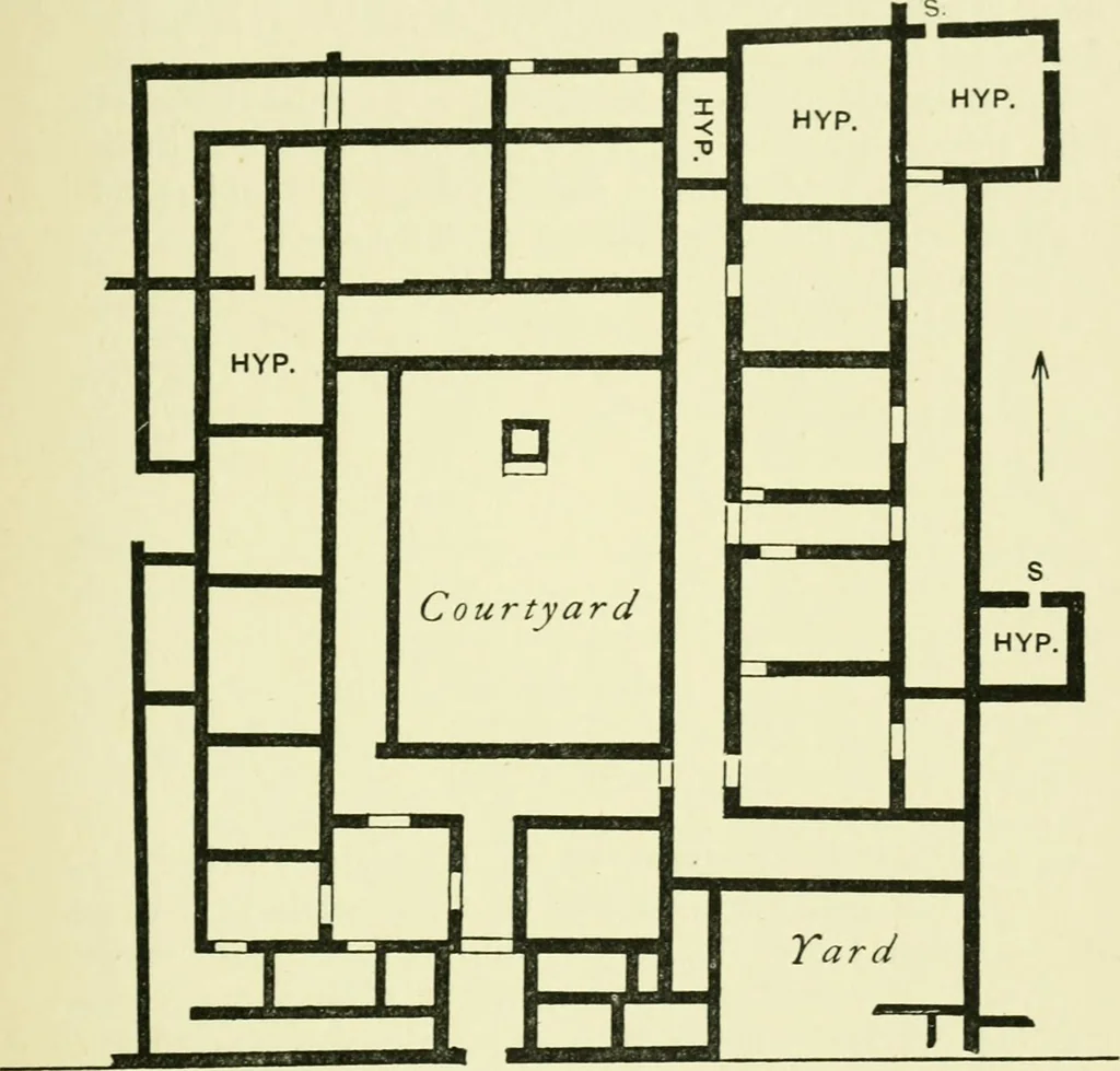 An illustration from Romano-British buildings and earthworks, 1911, leaf 178