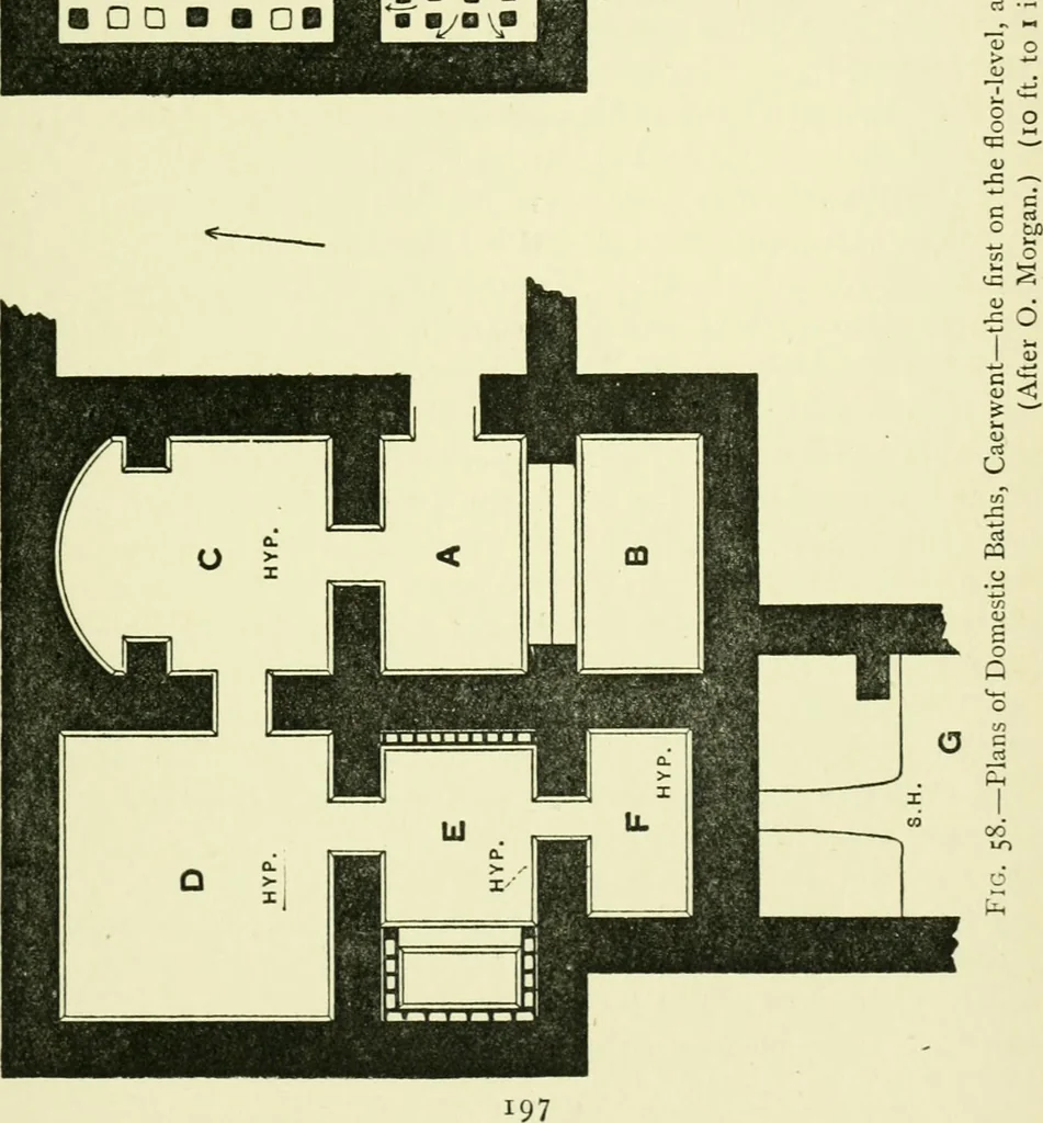 An illustration from Romano-British buildings and earthworks, 1911, leaf 222