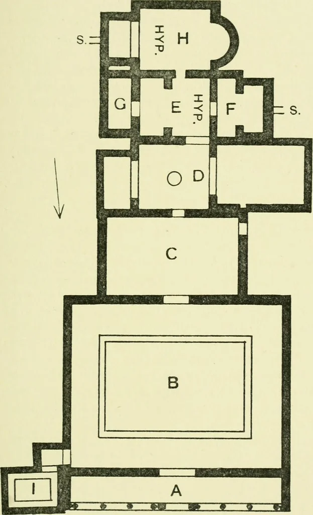An illustration from Romano-British buildings and earthworks, 1911, leaf 228