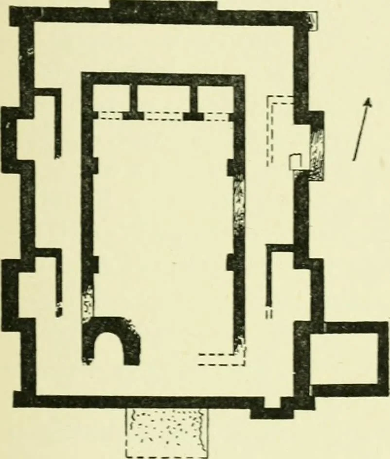 An illustration from Romano-British buildings and earthworks, 1911, leaf 266