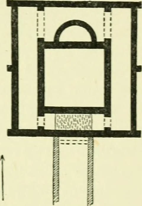 An illustration from Romano-British buildings and earthworks, 1911, leaf 266