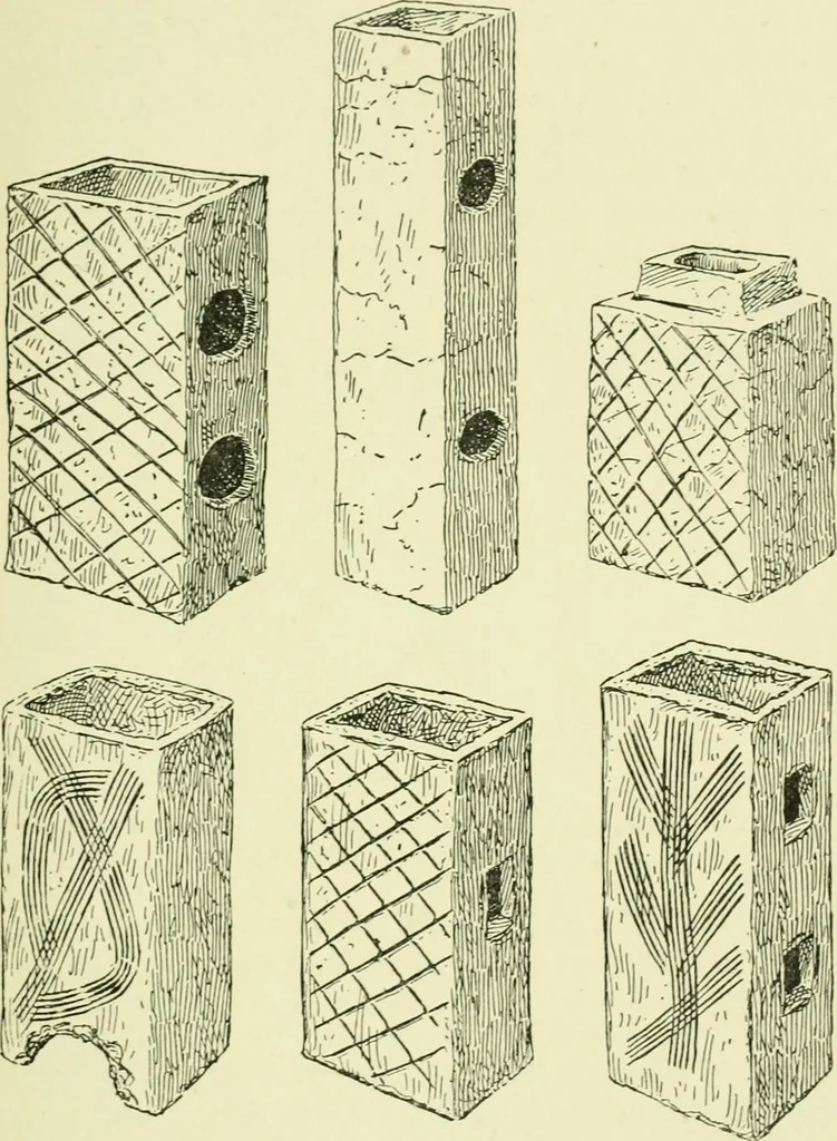 An illustration from Romano-British buildings and earthworks, 1911, leaf 308