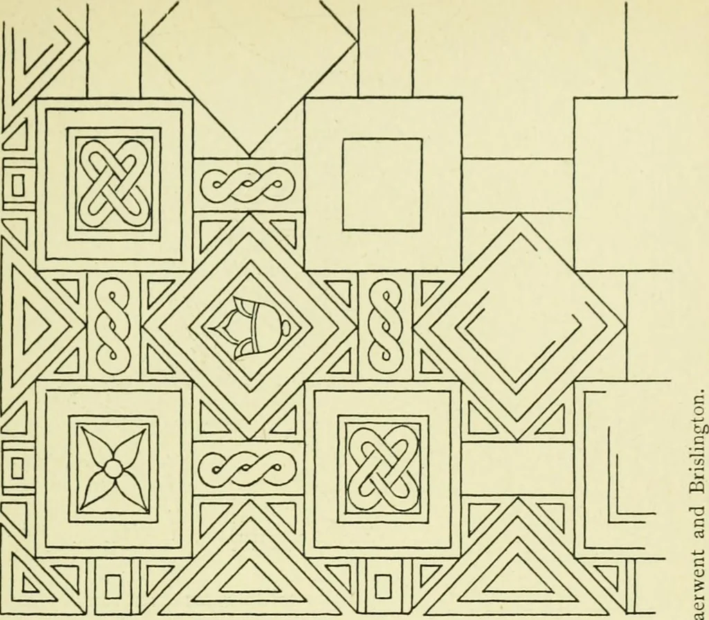 An illustration from Romano-British buildings and earthworks, 1911, leaf 332
