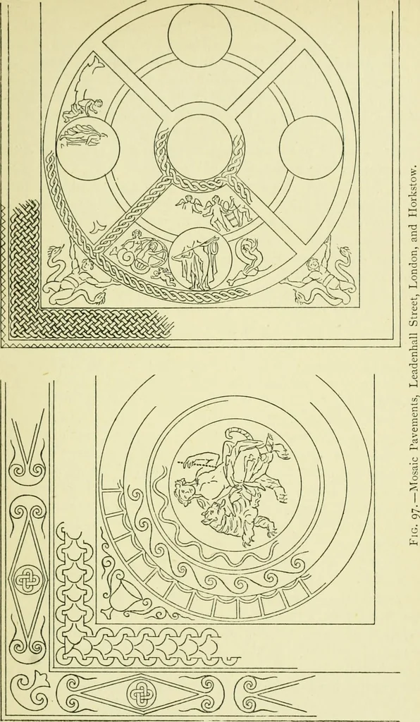 An illustration from Romano-British buildings and earthworks, 1911, leaf 334