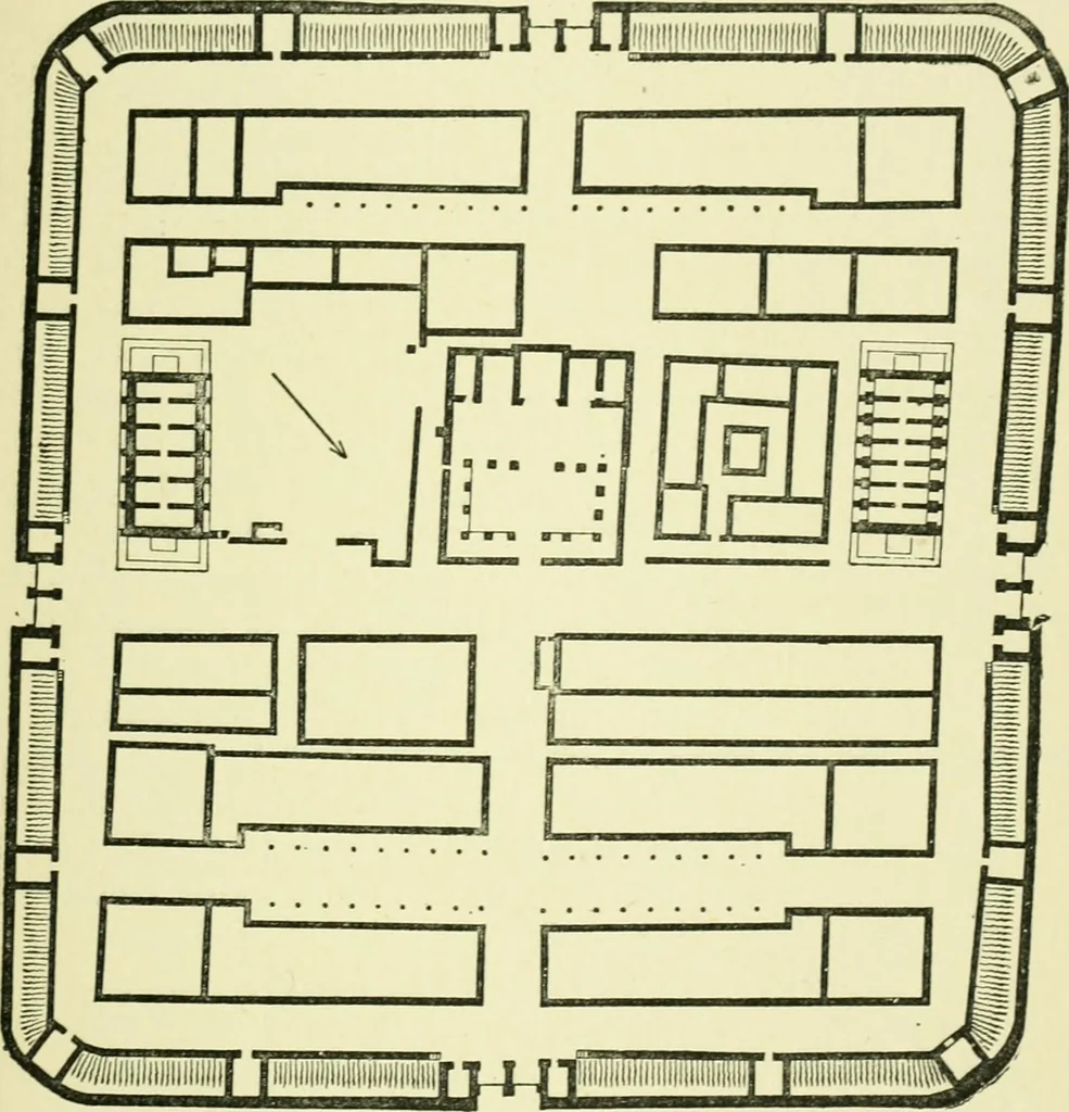An illustration from Romano-British buildings and earthworks, 1911, leaf 36