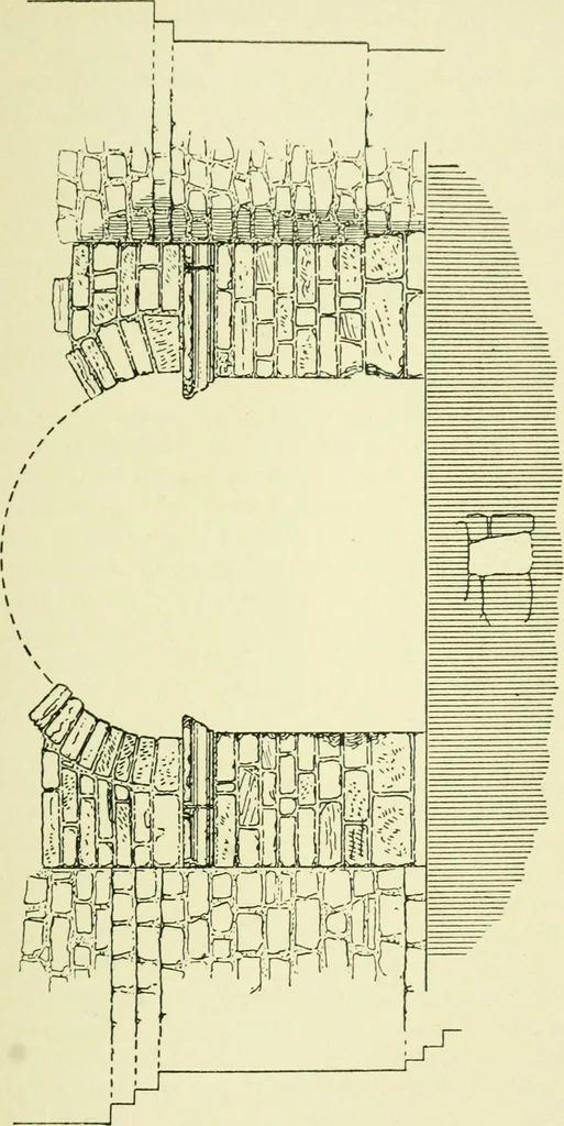 An illustration from Romano-British buildings and earthworks, 1911, leaf 80