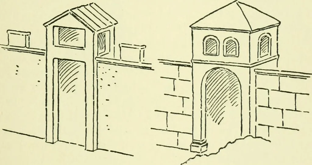 An illustration from Romano-British buildings and earthworks, 1911, leaf 82