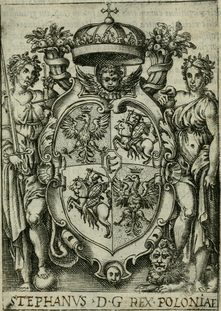 An illustration from Romanorvm imperatorvm effigies : elogijs ex diuersis scriptoribus per Thomam Treteru S. Mariae Transtyberim canonicum collectis, 1583, leaf 22