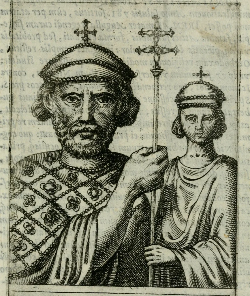 An illustration from Romanorvm imperatorvm effigies : elogijs ex diuersis scriptoribus per Thomam Treteru S. Mariae Transtyberim canonicum collectis, 1583, leaf 236