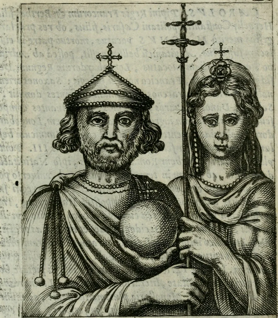 An illustration from Romanorvm imperatorvm effigies : elogijs ex diuersis scriptoribus per Thomam Treteru S. Mariae Transtyberim canonicum collectis, 1583, leaf 238