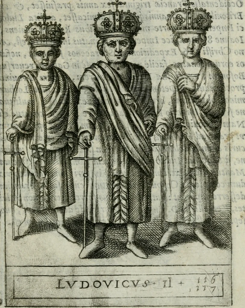 An illustration from Romanorvm imperatorvm effigies : elogijs ex diuersis scriptoribus per Thomam Treteru S. Mariae Transtyberim canonicum collectis, 1583, leaf 246
