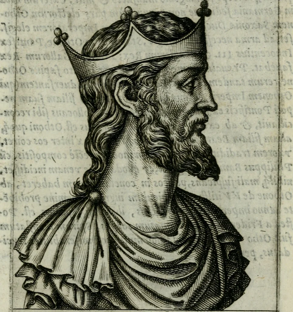 An illustration from Romanorvm imperatorvm effigies : elogijs ex diuersis scriptoribus per Thomam Treteru S. Mariae Transtyberim canonicum collectis, 1583, leaf 282