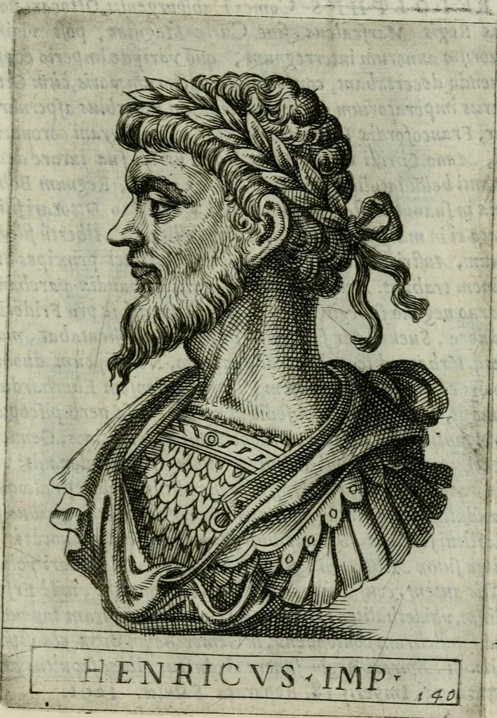 An illustration from Romanorvm imperatorvm effigies : elogijs ex diuersis scriptoribus per Thomam Treteru S. Mariae Transtyberim canonicum collectis, 1583, leaf 290