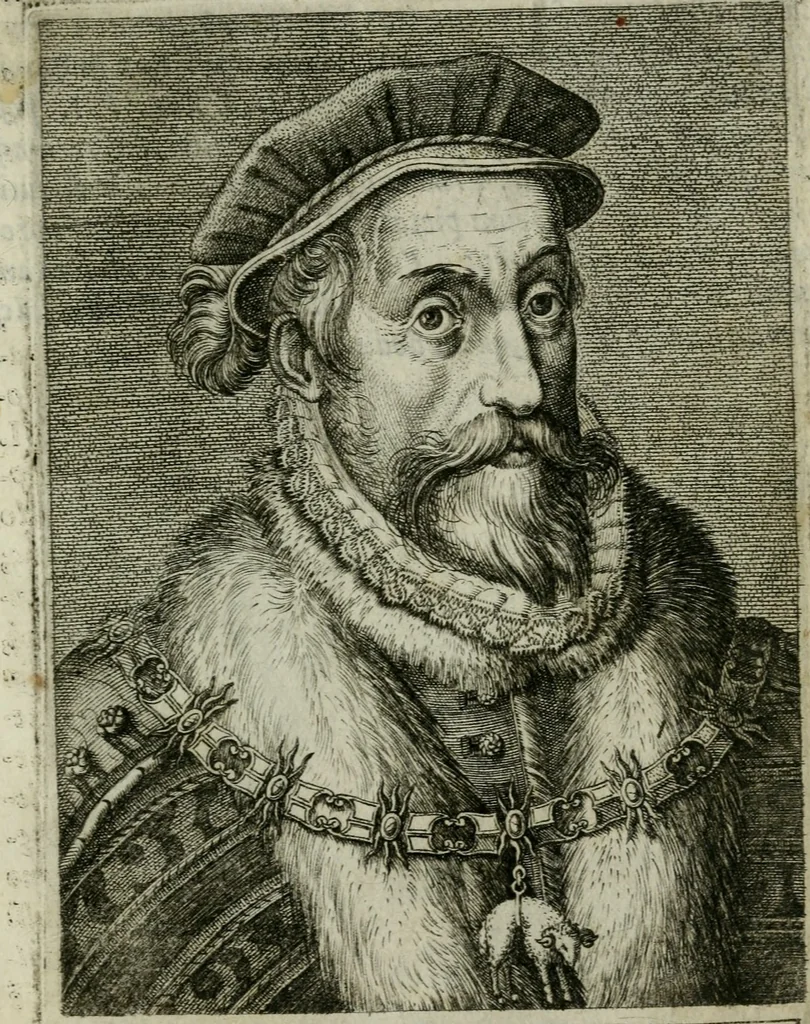 An illustration from Romanorvm imperatorvm effigies : elogijs ex diuersis scriptoribus per Thomam Treteru S. Mariae Transtyberim canonicum collectis, 1583, leaf 322