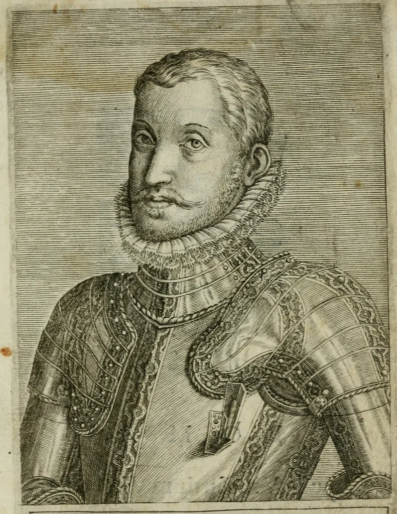 An illustration from Romanorvm imperatorvm effigies : elogijs ex diuersis scriptoribus per Thomam Treteru S. Mariae Transtyberim canonicum collectis, 1583, leaf 324