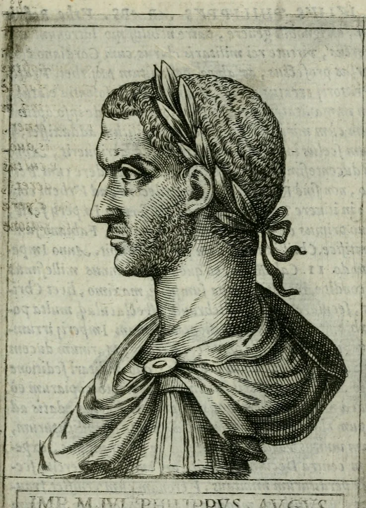 An illustration from Romanorvm imperatorvm effigies : elogijs ex diuersis scriptoribus per Thomam Treteru S. Mariae Transtyberim canonicum collectis, 1583, leaf 98