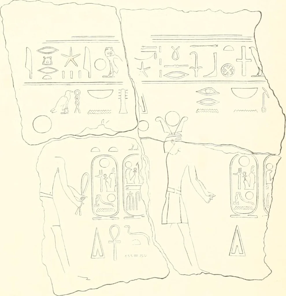 An illustration from Roman portraits and Memphis (IV), 1911, leaf 104
