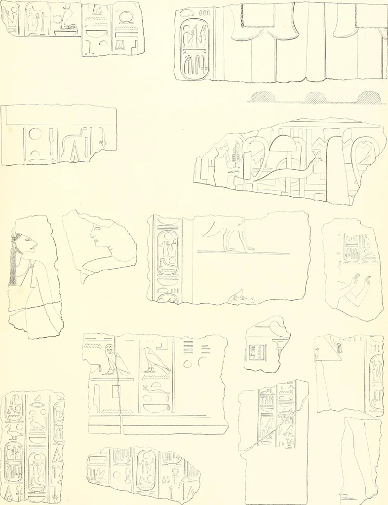 An illustration from Roman portraits and Memphis (IV), 1911, leaf 108