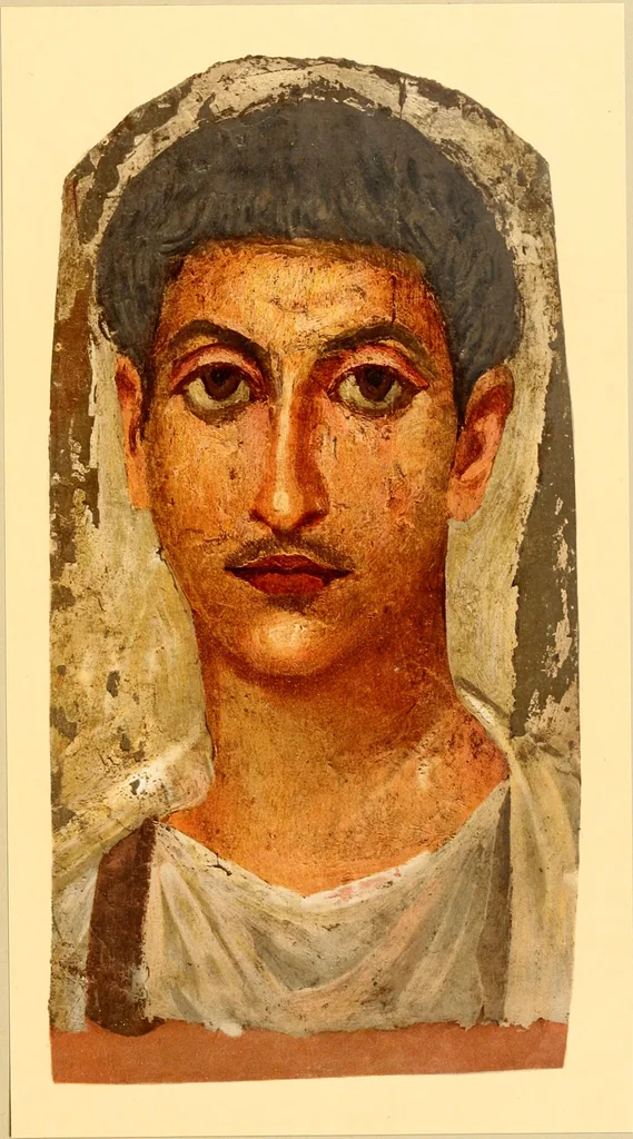 An illustration from Roman portraits and Memphis (IV), 1911, leaf 50