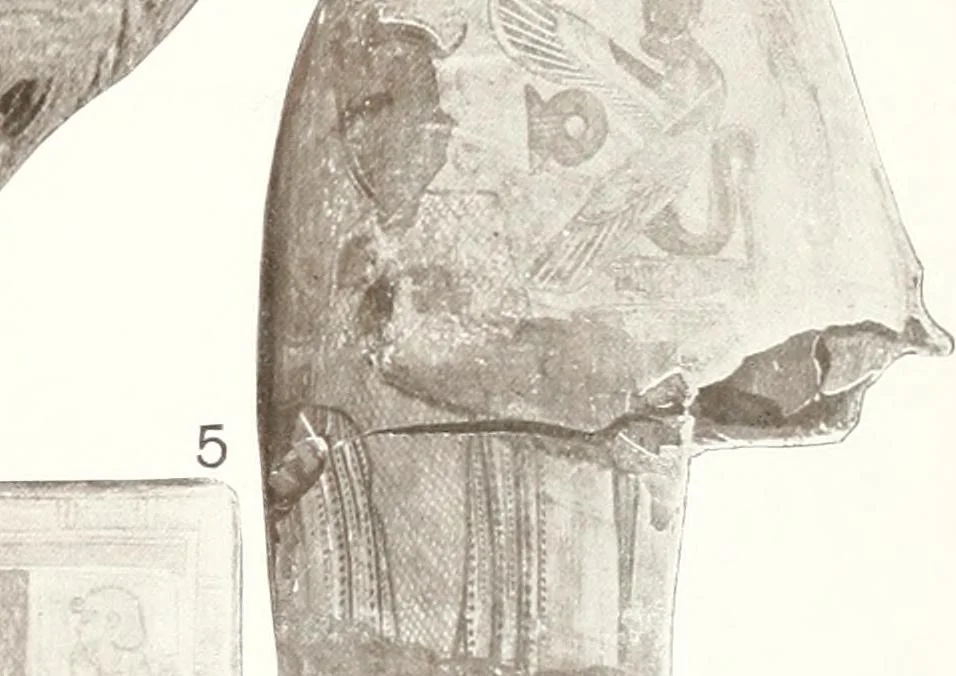 An illustration from Roman portraits and Memphis (IV), 1911, leaf 68